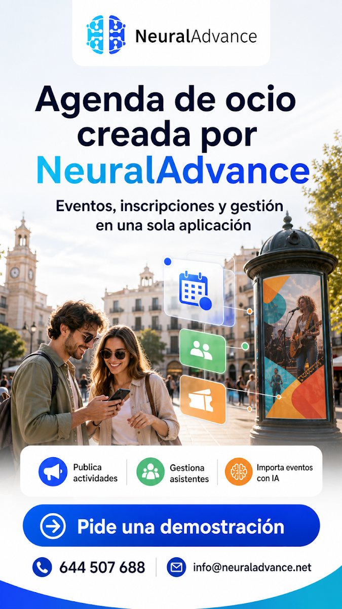 Web app para calendario, eventos e incidencias